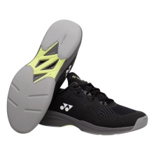 Yonex tennis shoes Sonicage Indoor/Carpet 2025 black men's